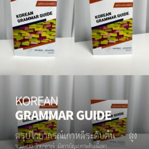 Korean Grammar Guide (สรุปไวยากรณ์เกาหลีระดับต้น–สูง)